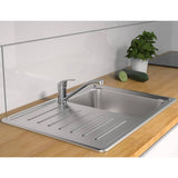 Schütte Schütte Eenknops Mixer Athos Chrome -Colored