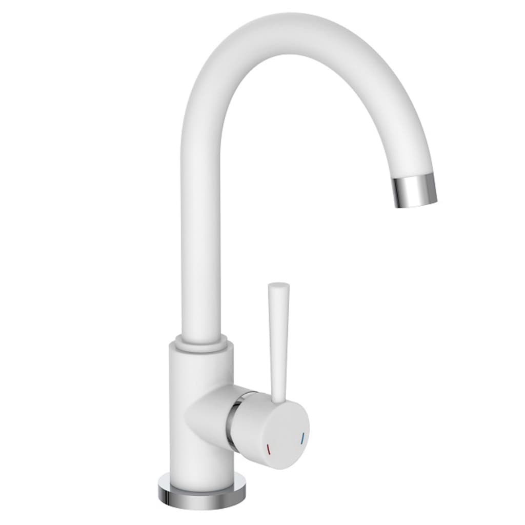 Schütte schütte un mixer a button con chirro di cornwall bianco