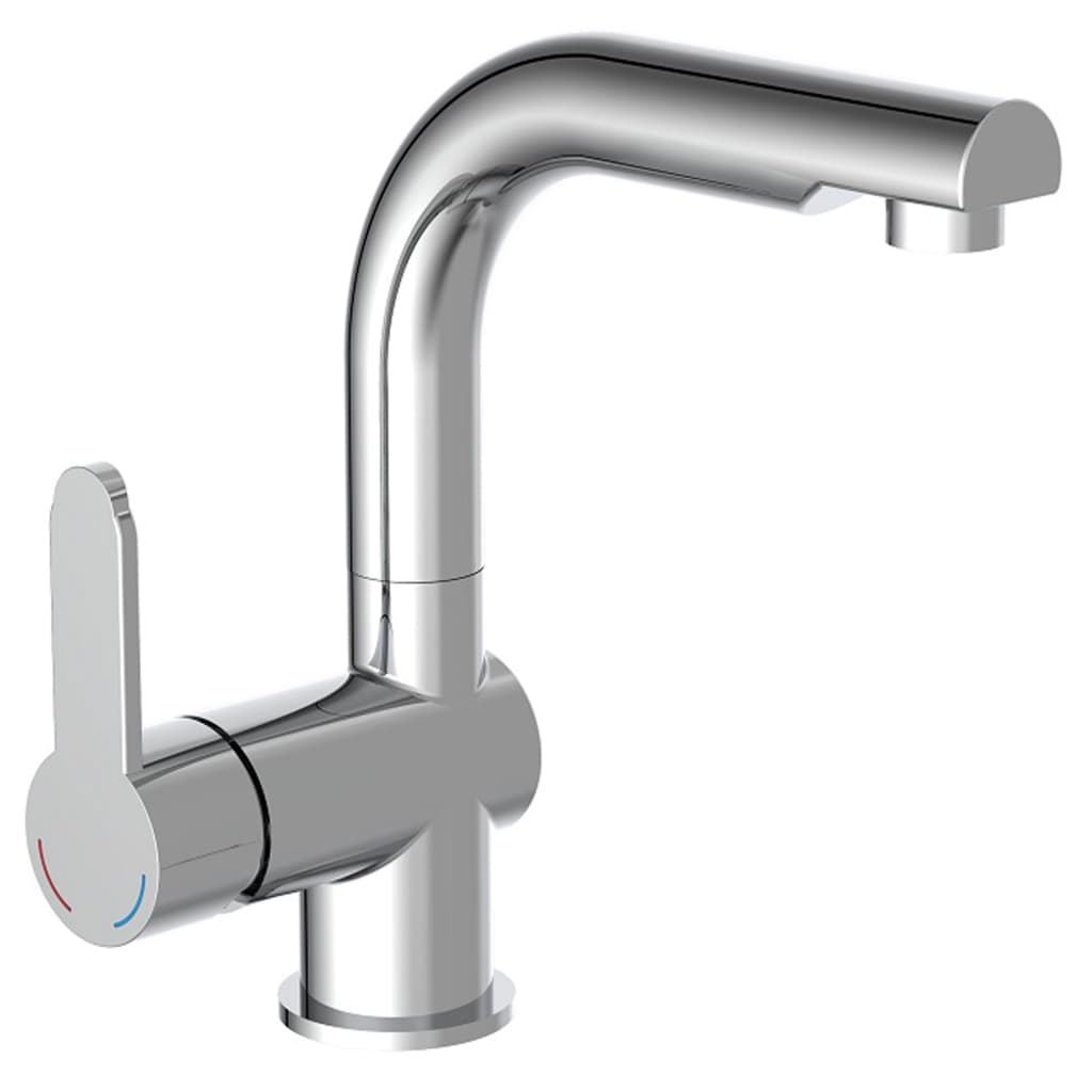 Schütte Schütte Washbasin mixer with extendable london chrome -colored spout