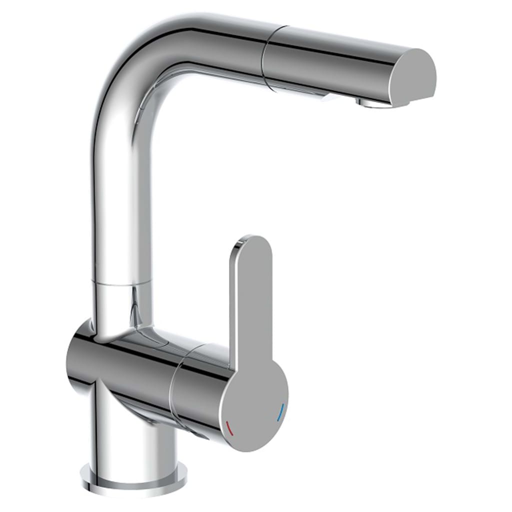 Schütte Schütte Washbasin mixer with extendable london chrome -colored spout