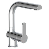 Schütte Schütte Washbasin mixer with extendable london chrome -colored spout