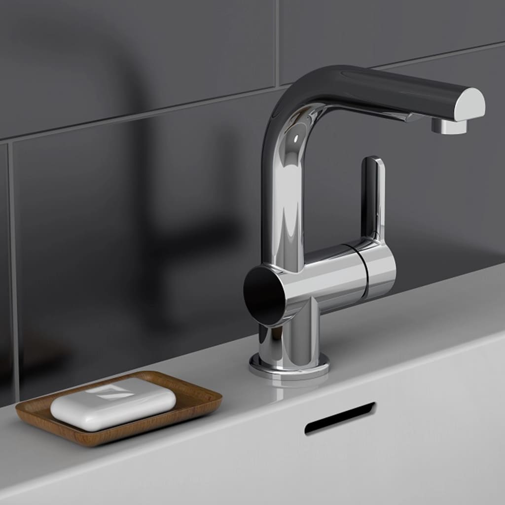 Schütte Schütte Washbasin mixer with extendable london chrome -colored spout
