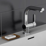 Schütte Schütte Washbasin mixer with extendable london chrome -colored spout