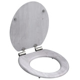 Sedile del bagno Schütte con MDF in legno leggero con chiusura morbida