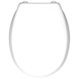 Schütt Toilette Sëtz wäiss Duroplast
