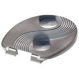 Schütte toilet seat with soft-close yin yang