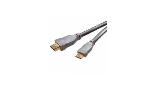 Vivanco HDMI-A-HDMI-C V 1.3 Zlatý 1,5 m připojení kabelu