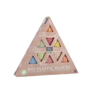Jipy Bioplastic 9 Soft Blocks Triangle