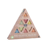 Jipy Bioplastic 9 Soft Blocks Triangle