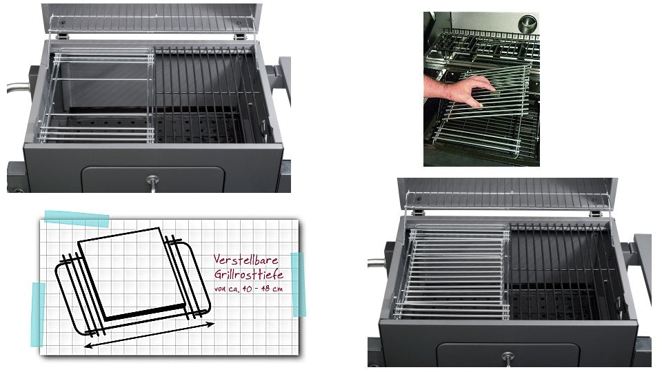 GEPRO 8570 HLAVNÍ GRILL GRID pro 28x39-50 cm s centrálním bastardovým systémem