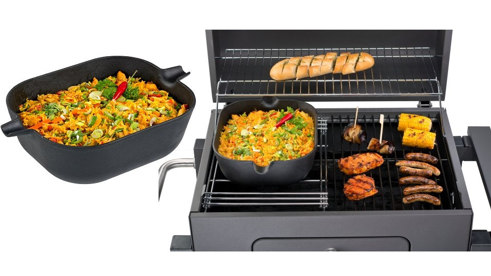 GREPRY 8583 Goss Eisen Deployment Wok fir 8570 Main Grill Grill