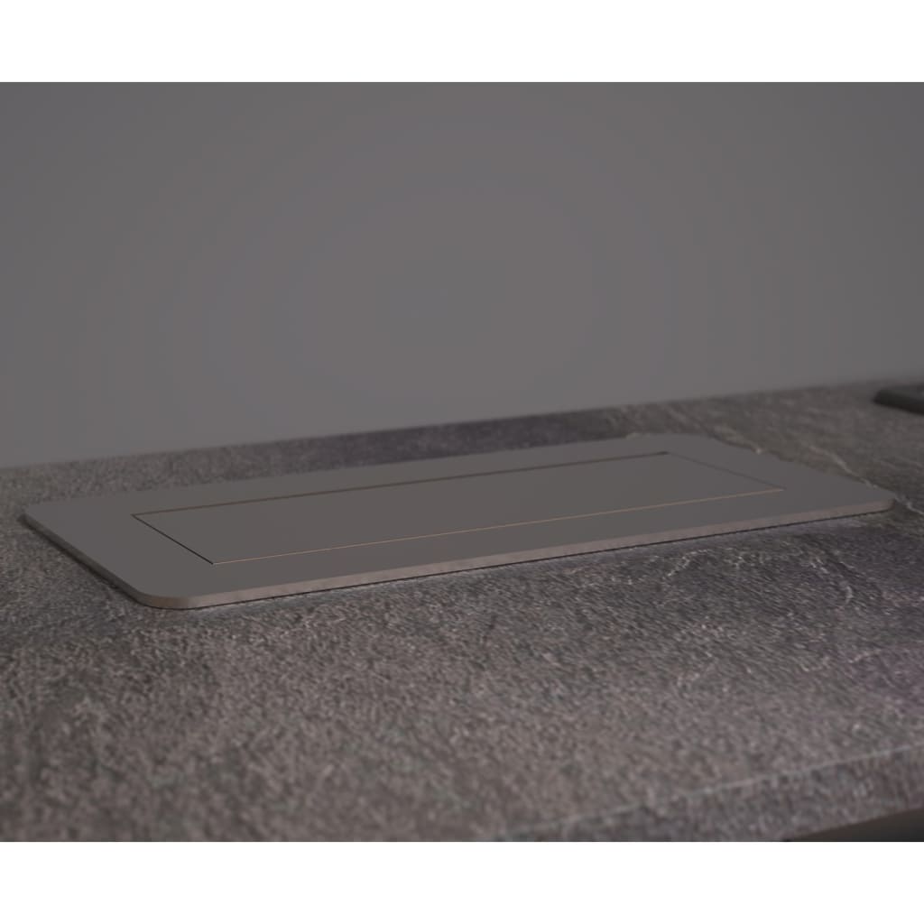 Schütte Socket built -in double E2 Black