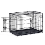 Karlie Dog Bank s 2 dveřmi 92x57x63 cm černá