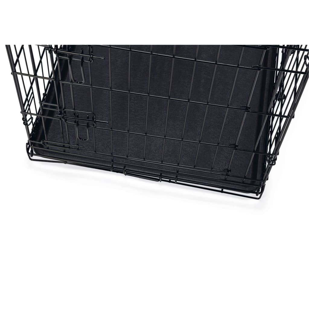 Karlie Dog Bank s 2 dveřmi 92x57x63 cm černá