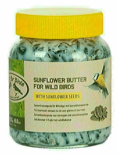 Am beschten fir Villercher Sonneblumme Paste mat Sonneblummen Somen