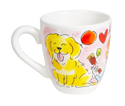 Blond Amsterdam Cup ljubitelj psov