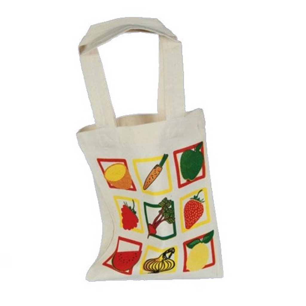 Semplicemente per la borsa per la spesa in cotone per bambini 30x16x20 cm