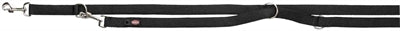 Trixie Dog Leashable Ajustable Dos sellado Negro