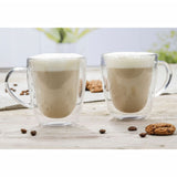 Ahoj cappuccinoglazens set 2-díl 270 ml průhledného