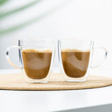 Ahoj cappuccinoglazens set 2-díl 270 ml průhledného