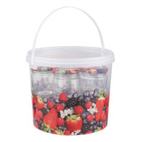 Hola cubo con gafas de almacenamiento 210 ml
