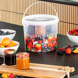 Hola cubo con gafas de almacenamiento 210 ml