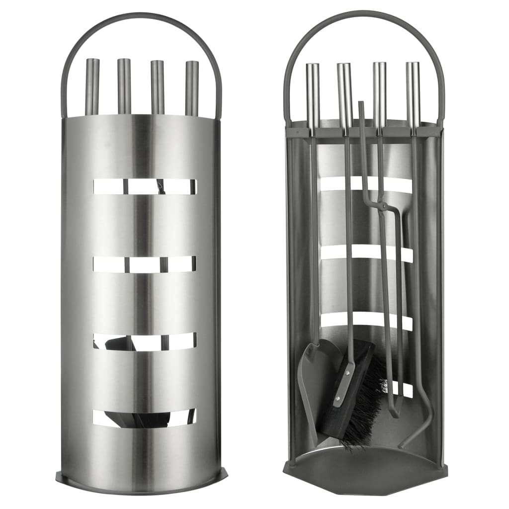Salut Hallo 5-Deel Kamäin Set Set 23.5x66 cm sëlwer faarweg