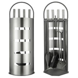 Salut Hallo 5-Deel Kamäin Set Set 23.5x66 cm sëlwer faarweg