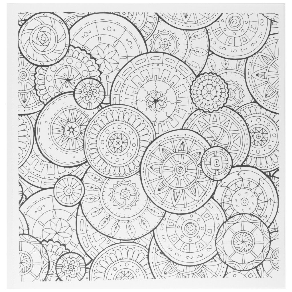 Stylex Faarfbuch erwuesse 24x24 cm