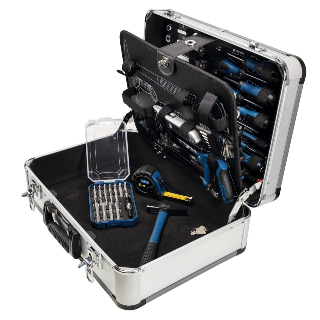 Scheppach Scheppach 101-piece tool set TB150 with aluminum suitcase