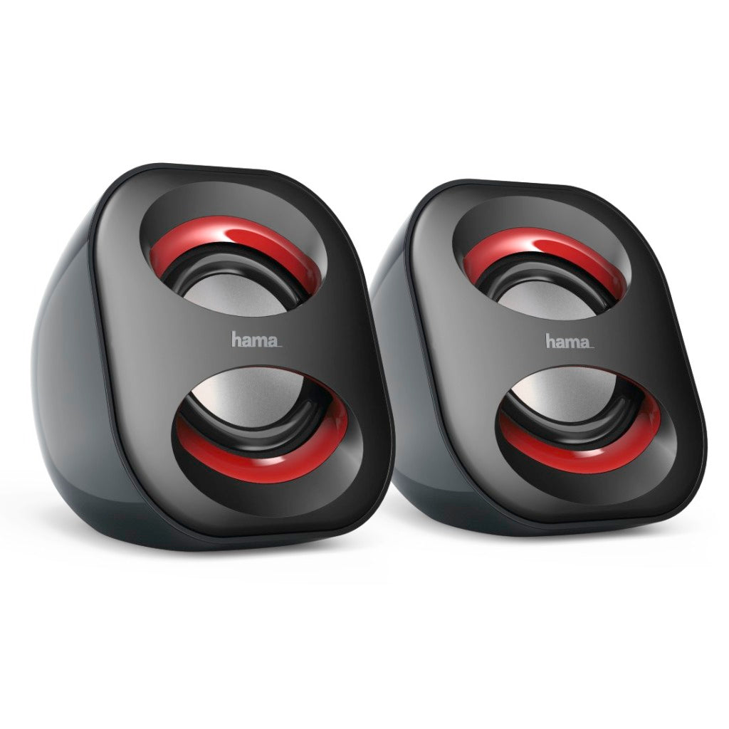 Hama Notebook Speaker Sonic Mobil 183 Svart rød