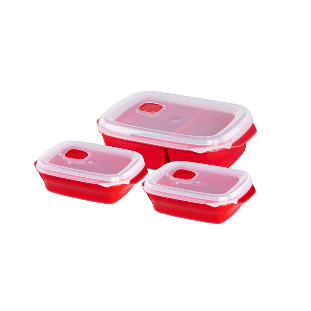 Xavax Microw-Starter Set 3 pezzi rosso