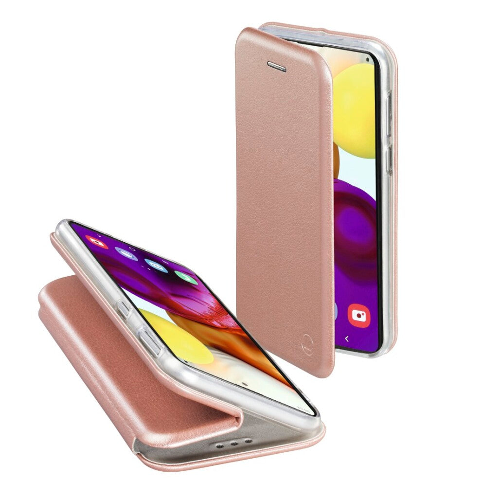Hama Booklet Curve for Samsung Galaxy A71 Roségoud