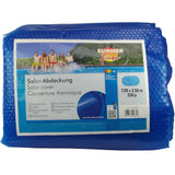 Sommer sjov sommer sjov sommer swimmingpool cover Solar oval 700x350 cm pe blå