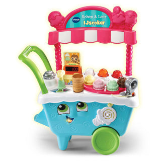 VTECH Ice Cream Scoop skórzana młodsza różowa różowa 26-częściowa