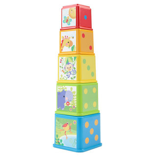Mattel Fisher-Price Stapel Descubra bloques