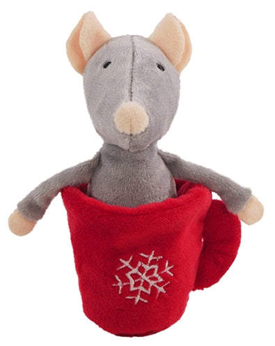 Rosenholzmaus in Tee Tasse Plüsch