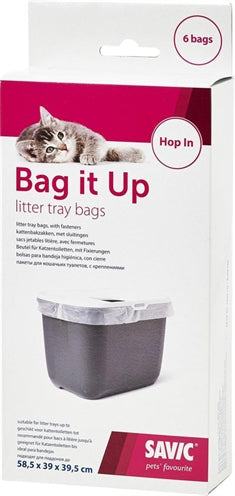 Savic Cat Bin Bin To Up for Hops in Litter Box