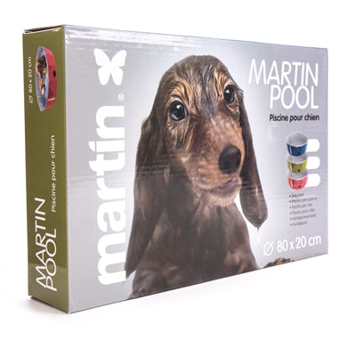 Martin Dog Schwimmbad rot