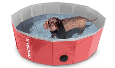 Martin Dog Schwimmbad rot