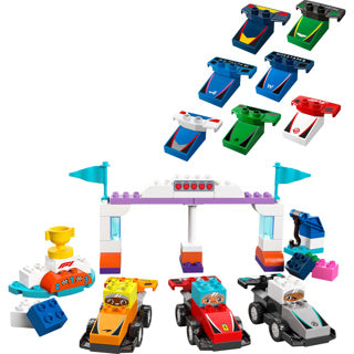 LEGO DUPLO CITTÀ 10445 F1 Gara Parts and Drivers