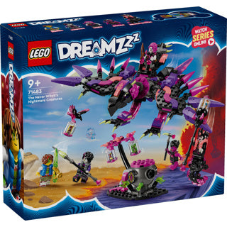 Lego Dreamzzz 71483 d'Nightmares vun der ënneschter Hex
