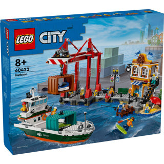 Lego Lego City 60422 Port ze statkiem towarowym