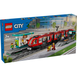 Lego City 60423 Stadstram in postaja
