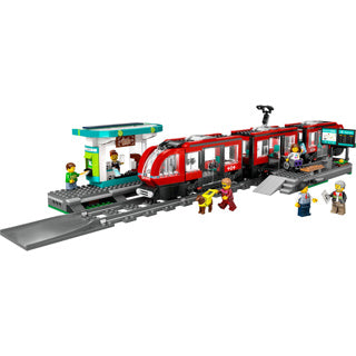Lego City 60423 Stadstram in postaja