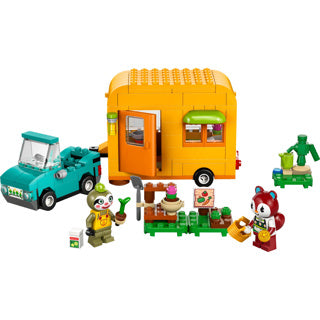 Lego Animal Crossing 77054 Leifs Caravan and Tuinwinkel
