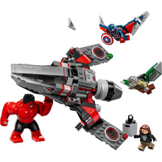 Lego Marvel 76292 Captain America Vs. Red Hulk Duell