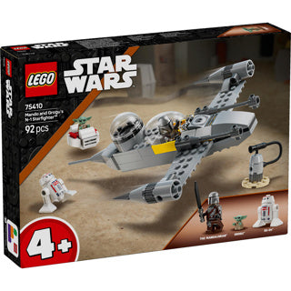 Lego Star Wars 75410 Mando a Grogu's N-1 Starfighter