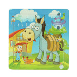 Hëlze Puzzle Déier, 16st.