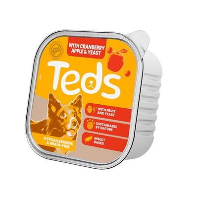 Teds Insect Based All Breeds Alu Cranberry Apple Yeast